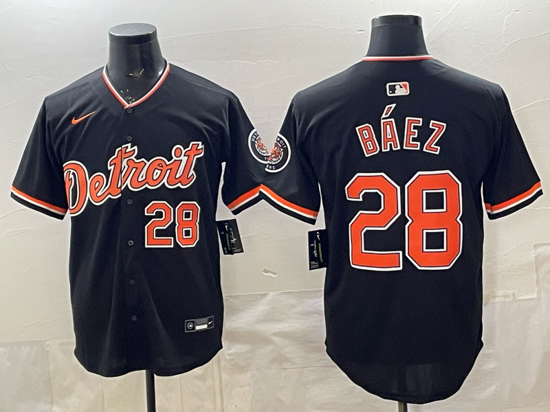 Men Detroit Tigers #28 Daez black Nike 2026 MLB Jersey 0402002->->MLB Jersey
